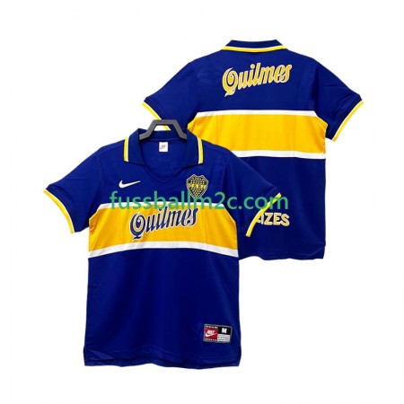 Fußballtrikots CA Boca Juniors Retro Heim Trikotsatz 1997 1998 Fußballtrikots CA Boca Juniors Retro Heim Trikotsatz 1997 1998